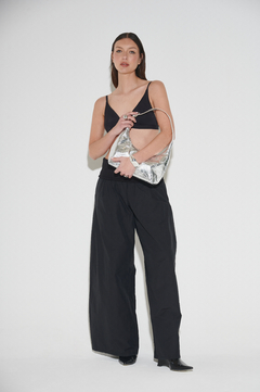 Pre Venta Baguette Bag Mercurio I Plata Met - comprar online