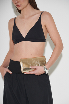 Clutch Tequila Metal Oro - tienda online