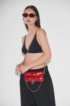 Berlina Nano Bag I Charol Cherry