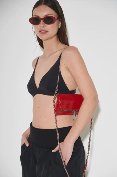 Berlina Nano Bag I Charol Cherry - comprar online