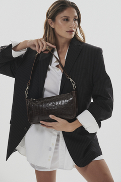 Baguette Serenna Bag I Crocco Marrón