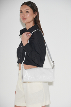 Cartera Hëra Charol Blanco - bysofia