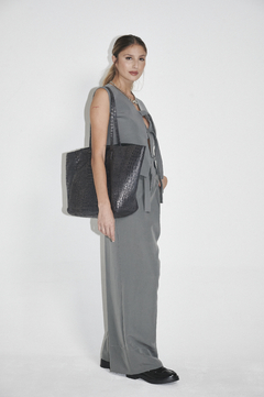 Tote Bag Crocco Met Peltre - bysofia