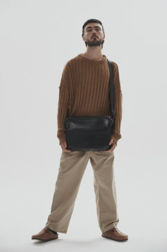 Morral Zeus XL Hombre Negro - comprar online