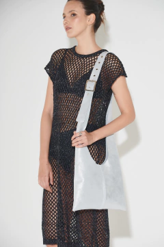 Cartera/Bandolera Joaquina I Plata Met - BY SOFIA