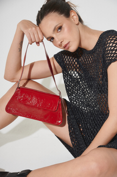 Imagen de Cartera Mia I Charol Cherry