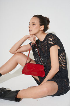 Cartera Mia I Charol Cherry - tienda online