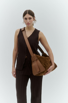Bolso Nómade XL I Gamuza Habano en internet