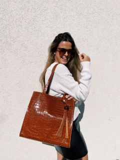 Bolsa Justina Crocco Suela - comprar online