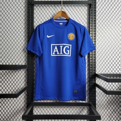 manchester-united-nike-retro-2007-2008-away-reserva-2-fora-azul-liga-dos-campeoes-champions-league-patrocinios-patrocinadores-patches-patch-torcedor-torcedores-futebol-masculino-masculina-frete-gratis-envio-campeonato-internacional-europa-europeu-europeus