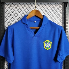 brasil-retro-1957-1962-away-reserva-2-fora-azul-copa-do-mundo-patrocinios-patrocinadores-patches-patch-torcedor-torcedores-futebol-masculino-masculina-frete-gratis-envio-campeonato-internacional-selecao-selecoes-tecnologia-elastano-poliester-