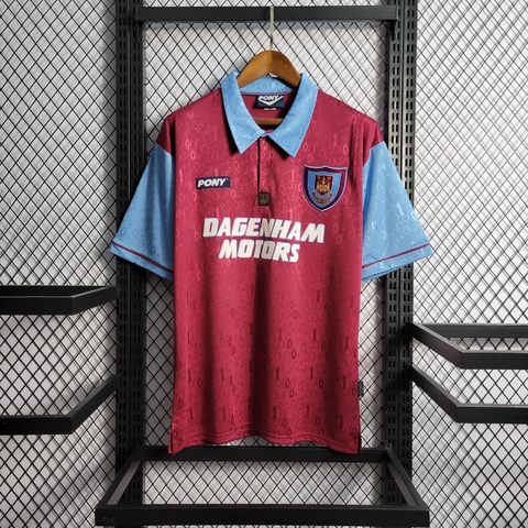 west-ham-pony-retro-1997-1995-home-titular-1-casa-vermelho-vermelha-azul-escuro-vinho-liga-dos-campeoes-champions-league-patrocinios-patrocinadores-patches-patch-torcedor-torcedores-futebol-masculino-masculina-frete-gratis-envio-campeonato-internacional-e
