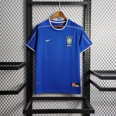 brasil-nike-retro-1998-away-reserva-2-fora-azul-branco-branca-copa-do-mundo-patrocinios-patrocinadores-patches-patch-torcedor-torcedores-futebol-masculino-masculina-frete-gratis-envio-campeonato-internacional-selecao-selecoes-tecnologia-elastano-poliester
