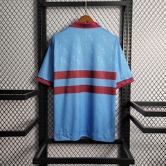 west-ham-pony-retro-1997-1995-away-reserva-2-fora-vermelho-vermelha-azul-escuro-vinho-liga-dos-campeoes-champions-league-patrocinios-patrocinadores-patches-patch-torcedor-torcedores-futebol-masculino-masculina-frete-gratis-envio-campeonato-internacional-e