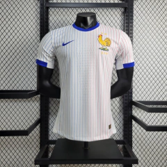 camisa-da-frança-france-nike-24-25-2024-2025-away-2-fora-reserva-ii-segundo-branca-euro-copa-original-licenciada-uniforme-camisa-camiseta-nova-lançamento-novo-temporada-profissional-jogador-jogadores-elastano-compressão-colada-homem-homens-futebol-masculi