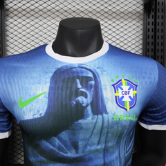 Camisa Brasil 'Cristo Redentor' 2025 Nike Jogador Masculina na internet