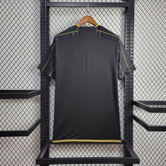 camisa-do-los-angeles-adidas-24-25-2024-2025-home-1-casa-titular-i-primeiro-preta-com-dourado-mls-oficial-original-licenciada-uniforme-camisa-camiseta-nova-lançamento-novo-temporada-profissional-torcedor-torcedores-futebol-homem-masculina-nova-tendência-