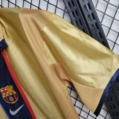Camisa Barcelona Away (2) 2001/02 Nike Retrô Masculina - loja online