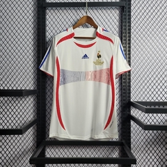 franca-adidas-retro-2006-away-reserva-2-fora-zidane-azul-branca-branco-vermelho-copa-do-mundo-patrocinios-patrocinadores-patches-patch-torcedor-torcedores-futebol-masculino-masculina-frete-gratis-envio-campeonato-internacional-selecao-selecoes-tecnologia-
