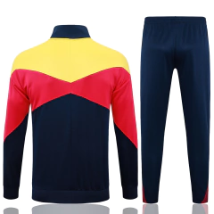 conjunto-agasalho-de-treino-do-barcelona-nike-2024-2025-24-25--vermelho-amarelo-azul-pré-jogo-aquecimento-zíper-completo-treino-treinamento-jaqueta-casaco-corta-vento-inverno-frio-chuva-calça-calção-fresco-academia-treino-treinar-treinamento-malhar-novo-n