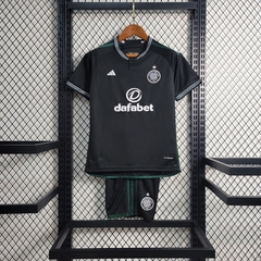 celtic-adidas-2023-2024-away-reserva-2-fora-ii-preto-preta-camiseta-camisa-shorts-conjunto-kit-kids-crianca-infantil-infanto-juvenil-adolescente-original-oficial-loja-licenciado-licenciada-novo-lancamento-nova-temporada-confiavel-confiança-campeonato-time
