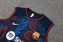conjunto-de-treino-do-barcelona-nike-2024-2025-24-25-azul-preto-vermelho-camisa-camiseta-regata-quente-short-bermuda-calção-fresco-academia-treino-treinar-treinamento-malhar-novo-nova-lançamento-temporada-profissional-original-oficial