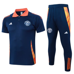 conjunto-de-treino-do-manchester-united-adidas-2024-2025-24-25-pré-jogo-aquecimento-azul-escuro-laranja-camisa-camiseta-polo-calça-calção-fresco-academia-treino-treinar-treinamento-malhar-novo-nova-lançamento-temporada-profissional-comprar-online-na-inter