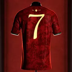 camisa-do-portugal-nike-2023-2024-2025-edição-especial-vermelha-cr7-the-siu-patrocinios-patrocinadores-uniforme-nova-lancamento-novo-profissional-torcedor-masculina-futebol-masculino-masculina-confortavel-frete-grátis
