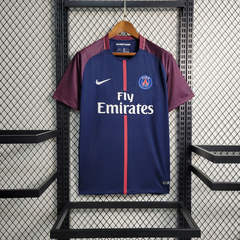 paris-saint-germain-psg-nike-retro-2017-2018-neymar-home-titular-1-casa-vermelho-azul-liga-dos-campeoes-champions-league-patrocinios-patrocinadores-patches-patch-torcedor-torcedores-futebol-masculino-masculina-frete-gratis-envio-campeonato-internacional-e