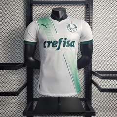 palmeiras-puma-2023-2024-away-reserva-2-fora-branca-branco-verde-libertadores-patrocinios-patrocinadores-patches-patch-jogadores-jogador-futebol-masculino-masculina-oficiais-oficial-originais-original-produtos-produto-licenciado-licenciados-licenciada-lic