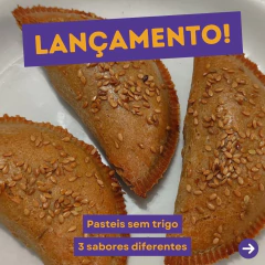 L20 - Kit 6 un misto -Pastel integral de carne, Frango e Legumes