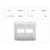 PLACA 4X4 P/2 MOD ARIA BR - TRAMONTINA - comprar online