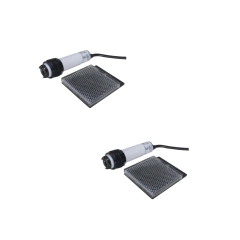 Kit 2 - Sensor Retroreflectivo P18R-200-DPC - METALTEX