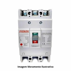 Disjuntor Caixa Moldada 40A DCM50S3 - METALTEX