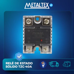 Relé de Estado Sólido TZC-40A - Metaltex