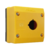 Caixa Plástica P/ Botão Vazia 22mm 1 Furo Amarelo - Metaltex