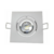 Spot Led Embutir Quadrado 3W 6500K Branco Frio Direcionável Bivolt Avant