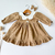 Vestido Amelia chocolate - comprar online