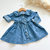 Vestido Jean Blue cuellito - tienda online