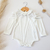 Body Allegra media polera blanca - comprar online