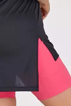 T-Shirt Camisetao EP242 Tapa Bumbum Feminina Preta Dry Protecao UV50 Epulari