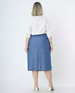 Saia New Umbi 83825 denim cargo - Loja de Roupas A Praça 