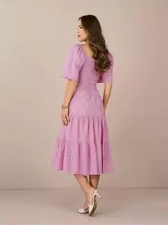 Vestido Tata Martello 5310 Heloa xadrez com lastex - comprar online