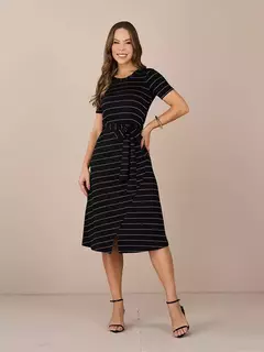 Vestido Tata Martello 5554 Naty malha listrado