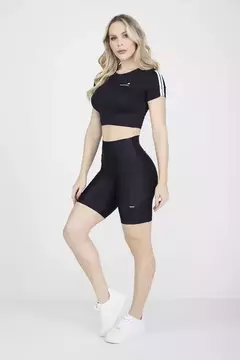 Short EP268 Feminino Academia Poliamida Zero Transparencia Epulari - comprar online