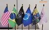 Bandeira de Mesa Com Suporte ( Personalizado ) 19x13cm