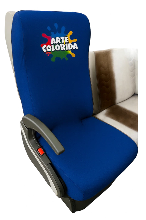 Capa inteira para banco de Ônibus e Vans Personalizada - comprar online