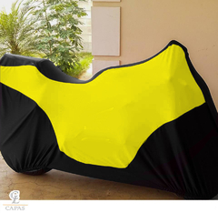 Capa Para Moto em Tecido lycra com desenho bicolor - comprar online