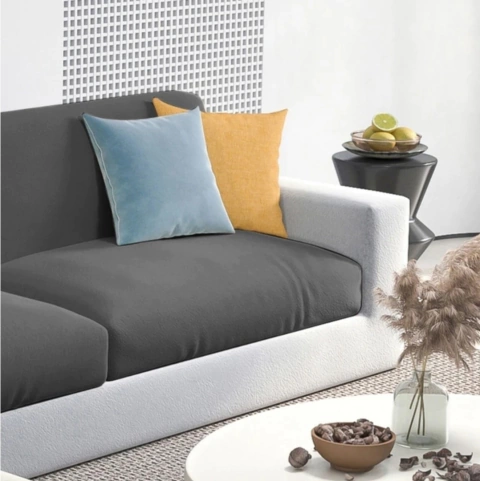 Capa de Almofada de Sofá tecido suplex