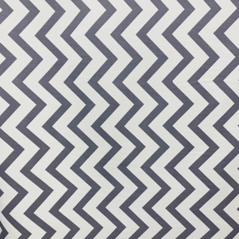 GABARDINA ALGODÓN CHEVRON GRIS